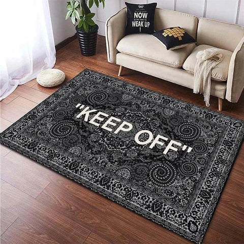 Navak Carpet KEEP OFF Carpet for Living Room Home Decoration Bedroom Bedside Flannel Floor Mat Large Area Rugs Anti-slip Balcony Foot Pad