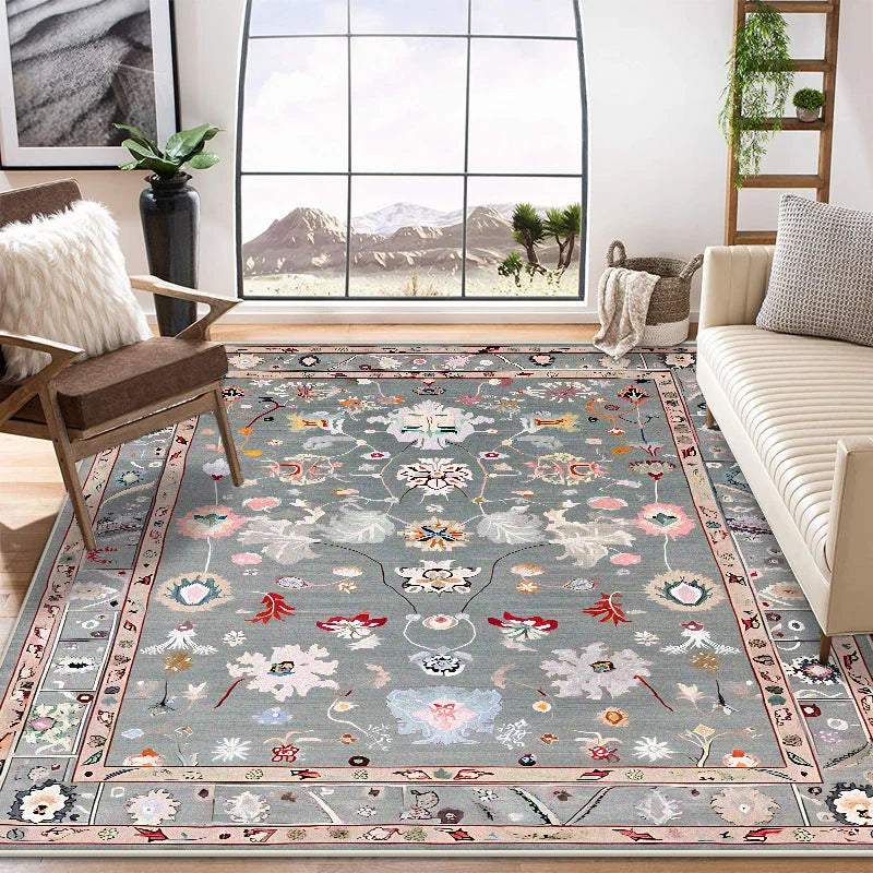 Navak Carpet Fluffy Short Large Area Living Room Rugs Persian Retro Decoration Home Bedroom Carpet 200x300 Lounge Bedside Non-slip Floor Mats
