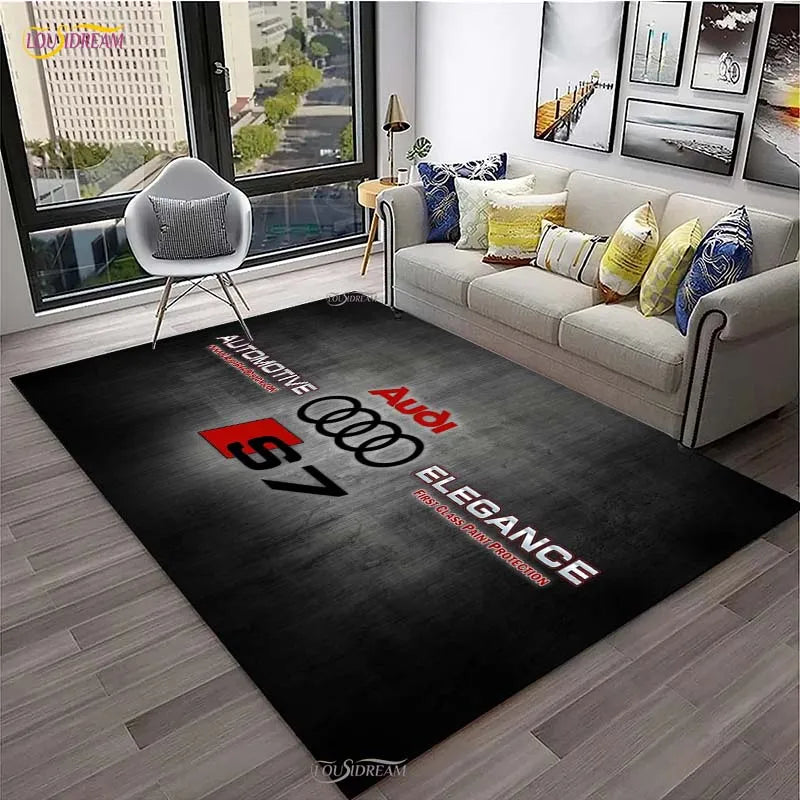 Navak Carpet Racing Car Carpet for Living Room Bedroom Rug Kitchen Door Kids Un-slip Floor Mats Birthday gift photography props Alfombra Rug