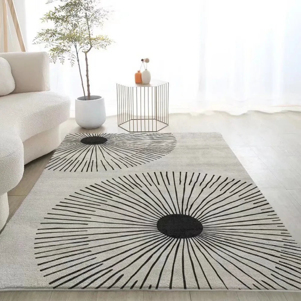 Navak Carpet Exclusive Picks Scandinavian Style Geometric Rug Living Room Study Wearable Design Modern Home Studio Ins Style Space