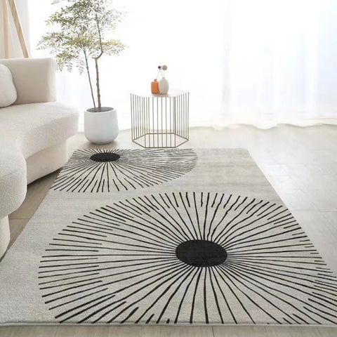 Navak Carpet Exclusive Picks Scandinavian Style Geometric Rug Living Room Study Wearable Design Modern Home Studio Ins Style Space