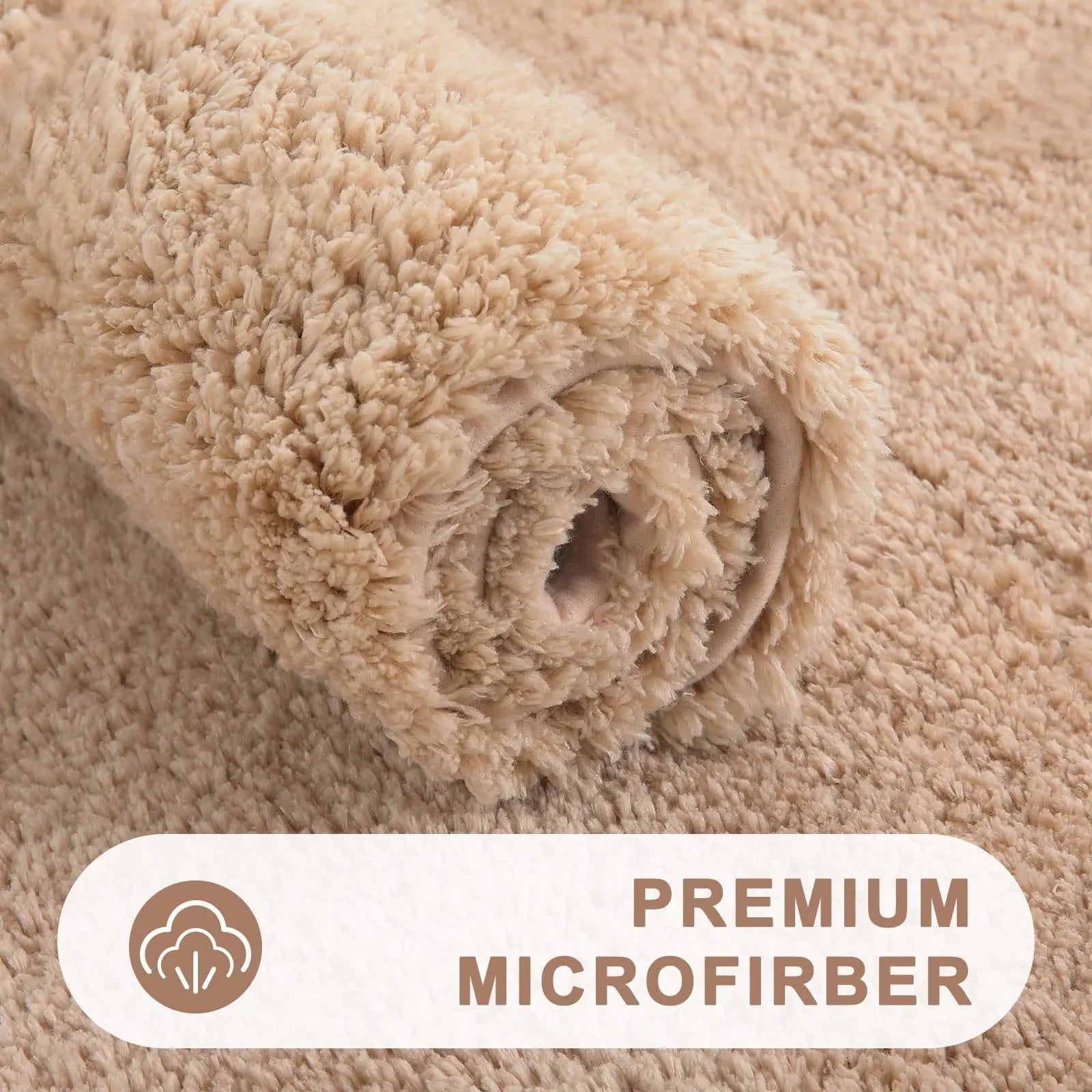 Navak Carpet Kitinjoy Fluffy Bathroom Rugs Non-Slip Washable Absorbente Bath Mat Soft Shaggy Microfibre Bath Mats Resist Dirt Kitchen Carpets