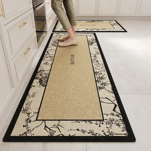 Navak Carpet  Kitchen Rugs Long Strip Non-slip Floor Mat Wear-resistant Carpet Home Decoration Foot Mats 주방 카펫 Alfombra Cocina שטיח למטבח