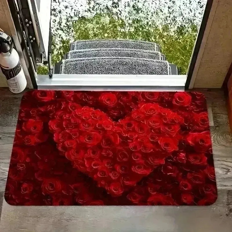 Navak Carpet 1PC Charactors pattern Kitchen Rugs Non-Slip Home Door Mats Pop design Bathroom Rugs Bath Mat Carpet for Home Sink Laundry Decor