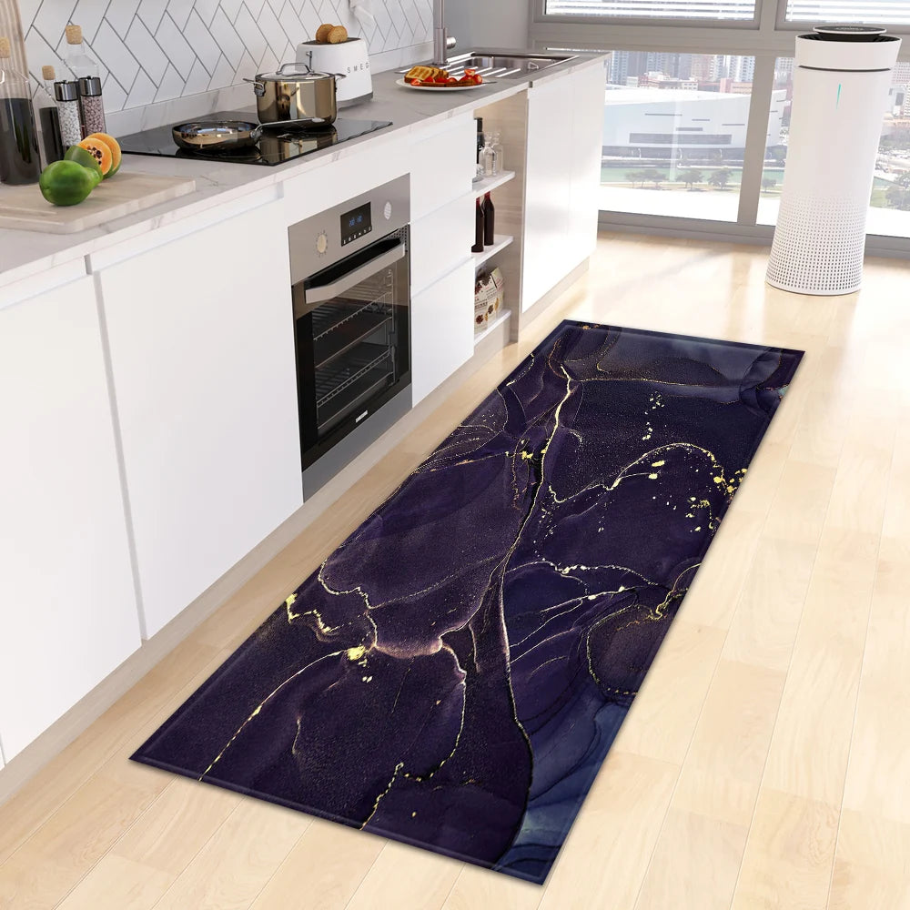 Navak Carpet Entrance Doormat Kitchen Carpet Bedroom Floor Balcony Decoration Long Rug Custom Made Home Bath Door Hallway Anti-Slip Foot Mat