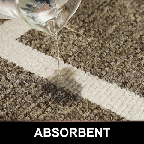 Navak Carpet Olanly Door Mat Dirt Resistant Entrance Foot Mat Outdoor Soft Kitchen Rug Non-Slip Floor Carpet Absorbent House Welcome Doormat