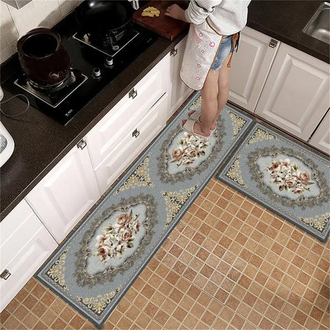 Navak Carpet Kitchen Rug Durable Home Entrance Doormat High-end Kitchen Mats for Floor Waterproof House Hold Washable Non-slip Large Carpet