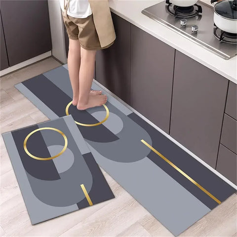 Navak Carpet Kitchen Carpet Mats for Floor Bedroom Living Room Long Bedside Area Rug Soft Washable Carpet Anti Slip Bathroom Entrance Doormat