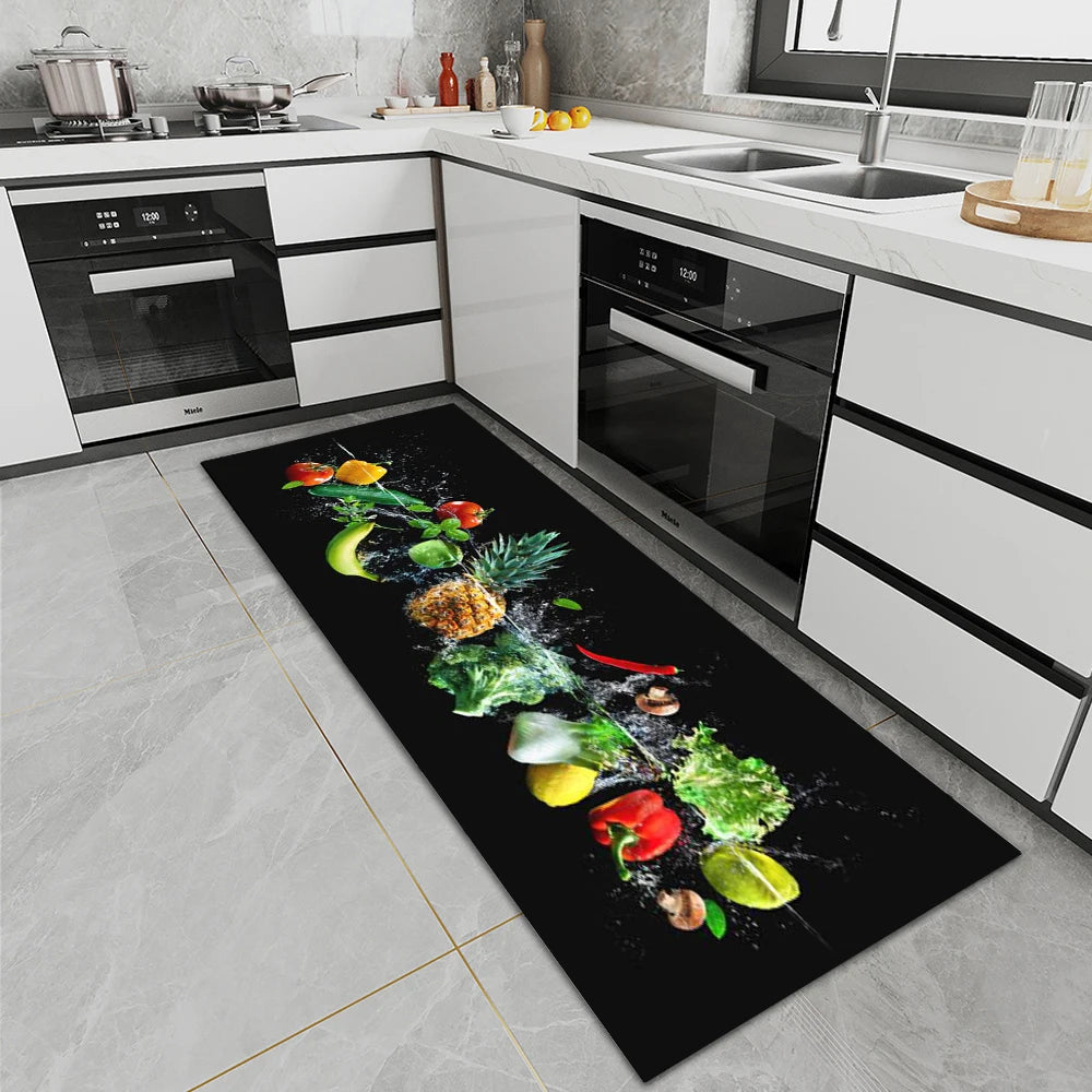 Navak Carpet Kitchen Rug Durable Home Entrance Doormat High-end Kitchen Mats for Floor Waterproof House Hold Washable Non-slip Large Carpet