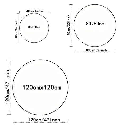 Navak Carpet 3D Vortex Print Round Rug Bedroom Carpet Living Room Nonslip Floor Mat Sofa Table Rugs for Home Girls Room Rug