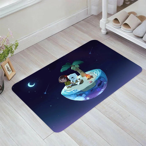 Navak Carpet Animal C-Crossing Game Floor Mat Home Carpet Entrance of House Room Rugs Carpets Balcony Kitchen Rug Foot Doormat Door Mats Bath