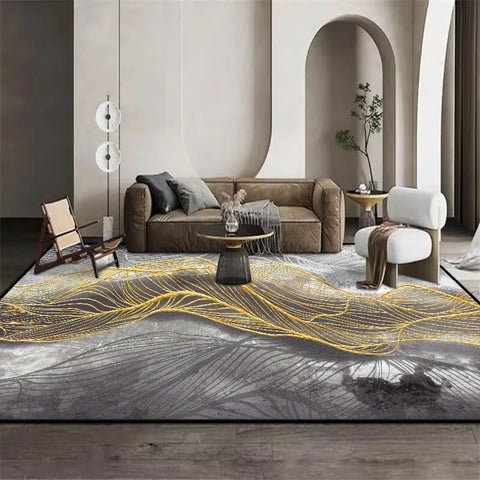 Navak Carpet Nordic Large Area Carpets for Living Room Decoration Home Rug Non-slip Bedroom Bedside Carpet Washable Children's Play Floor Mat
