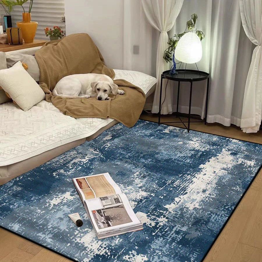 Navak Carpet Abstract Simple Style Big Size Carpet Living Room Easy Cleaning Antiskid Room Decor Lounge Rug Soft Washable Coffee Tables Mat