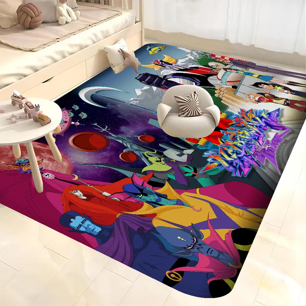 Navak Carpet Goldorak Floor Mat INS Style Soft Bedroom Floor House Laundry Room Mat Anti-skid Bedside Area Rugs