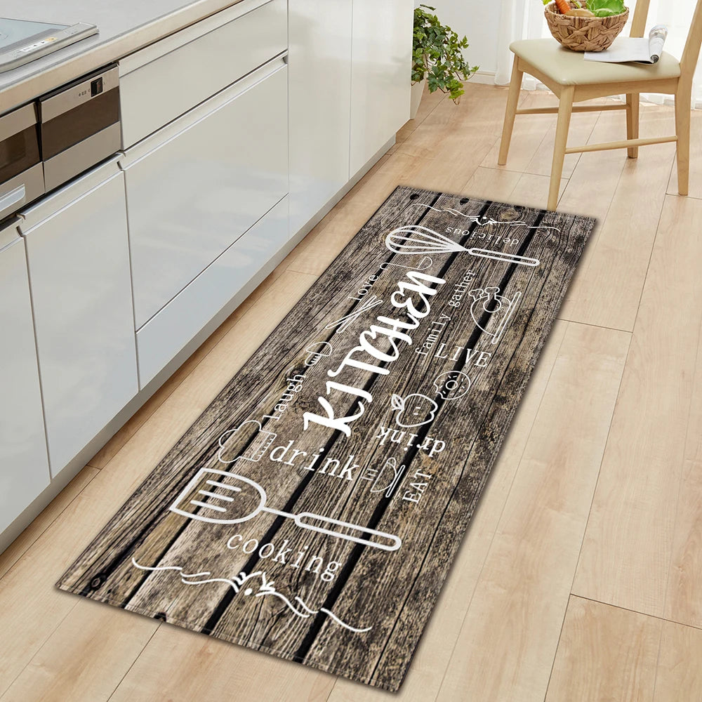 Navak Carpet Kitchen Mat Entrance Doormat Home Living Room Hallway Decoration Carpet House Balcony Bath Door Bedroom Floor Non-Slip Foot Rug