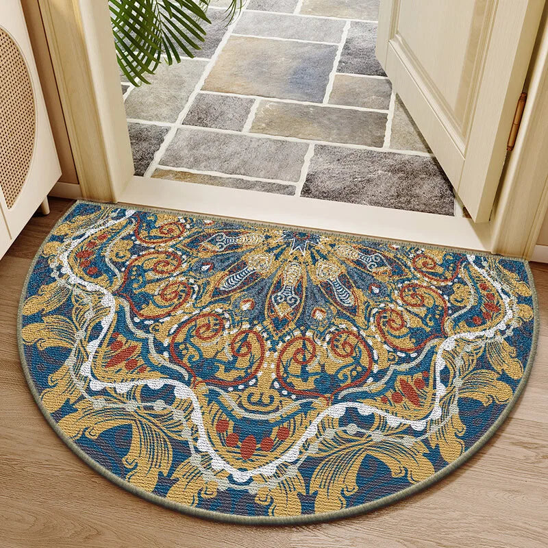 Navak Carpet Exclusive Picks Persian American Bathroom Flannel Carpet Entryway Bedside Toilet Non-slip Wearable Floor Mats Home Decoration