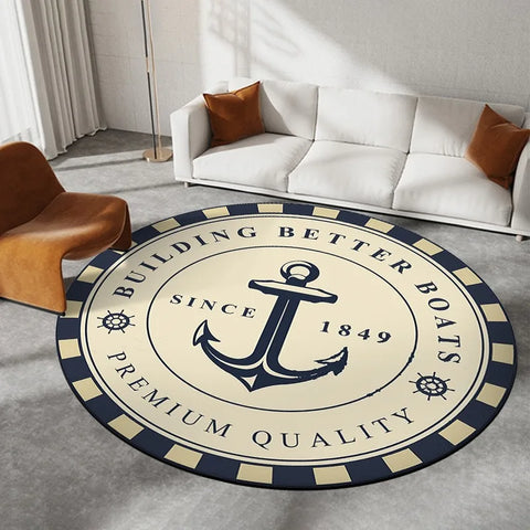 Navak Carpet Daily Picks Disney Captain America Circular Mat Living Room Sofa Carpet Tea Table Bedroom Bedside Enter Door Rug Fashion Home Dcor
