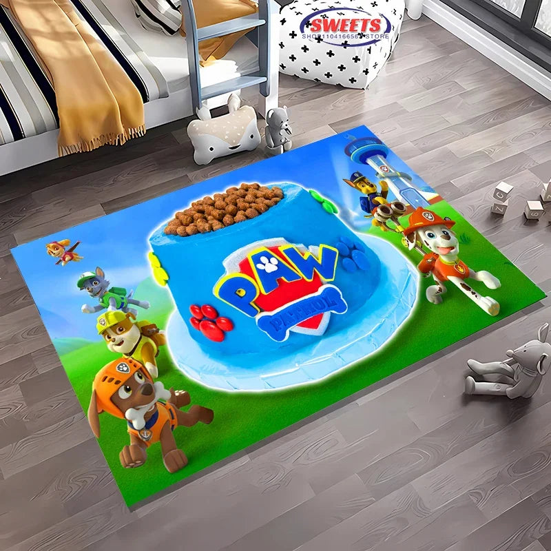 Navak Carpet 3D New Arrive Cute Dog Cartoon Carpet,Rug for Living Room Children's Bedroom Sofa Kitchen Doormat Decor,Kid's Non-slip Floor Mat