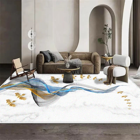Navak Carpet Nordic Large Area Carpets for Living Room Decoration Home Rug Non-slip Bedroom Bedside Carpet Washable Children's Play Floor Mat