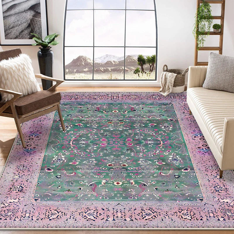 Navak Carpet Fluffy Short Large Area Living Room Rugs Persian Retro Decoration Home Bedroom Carpet 200x300 Lounge Bedside Non-slip Floor Mats