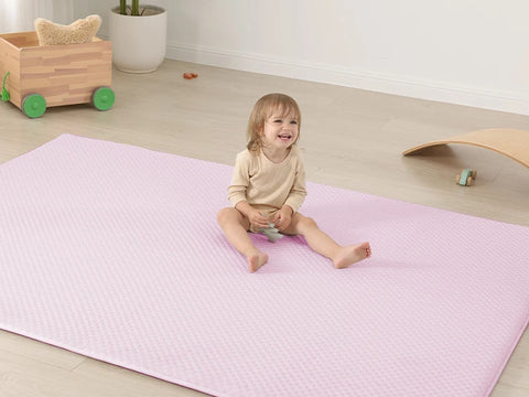 Navak Carpet Papamama Summer Soft Carpet  Cooling Floor Mat Breathable Non-Slip Baby Play Mat Living Room Rug for Bedroom Playtime