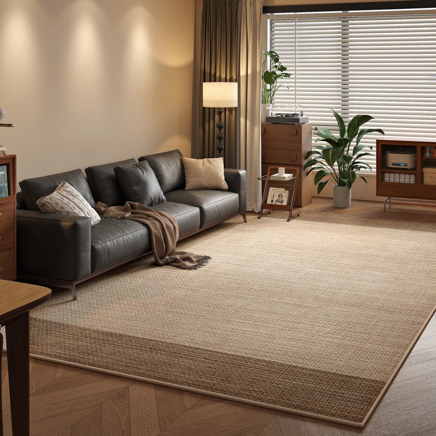 Navak Carpet Large Area Carpet For Living Room Rug Bedside Bedroom Floor Mat Loop Pile TPR Non-Slip Waterproof Rugs 카페트 거실 대형 Alfombra Salón