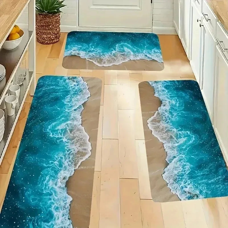 Navak Carpet 1PC Charactors pattern Kitchen Rugs Non-Slip Home Door Mats Pop design Bathroom Rugs Bath Mat Carpet for Home Sink Laundry Decor