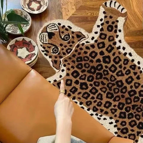 Navak Carpet Exclusive Picks Upgraded Material Creative Cute Animal Bedside Rug Living Room Bedroom Kitchen Bathroom Non-slip Carpet Rug Mat