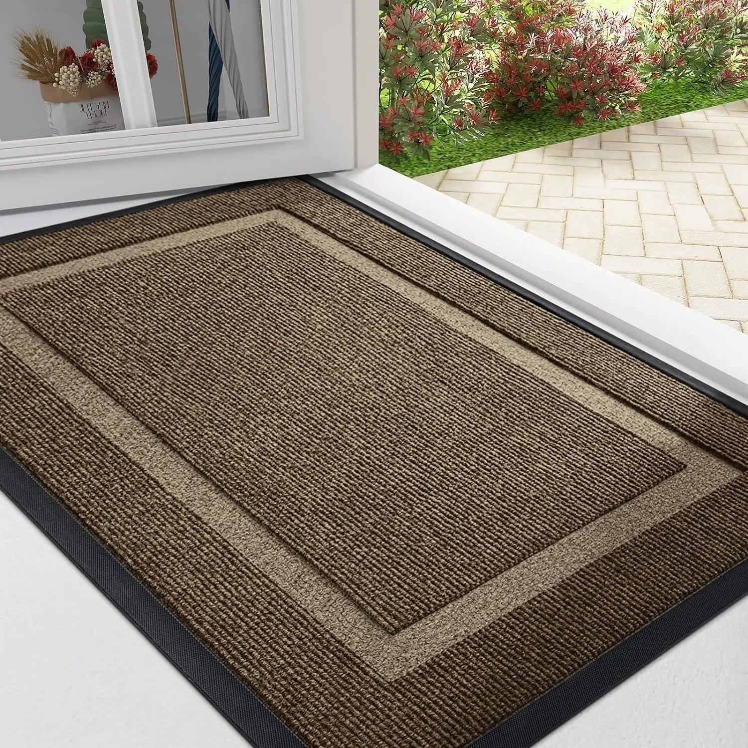 Navak Carpet Kitinjoy Entrance Door Floor Mat Indoor Kitchen Non-Slip Entrance Doormat High Quality Low Profile Carpet Welcome Front Door Mat