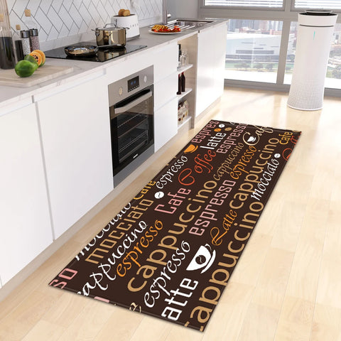 Navak Carpet Entrance Doormat House Kitchen Rug Coffee Bathroom Hallway Decoration Carpet Living Room Bedroom Floor Balcony Non-Slip Foot Mat