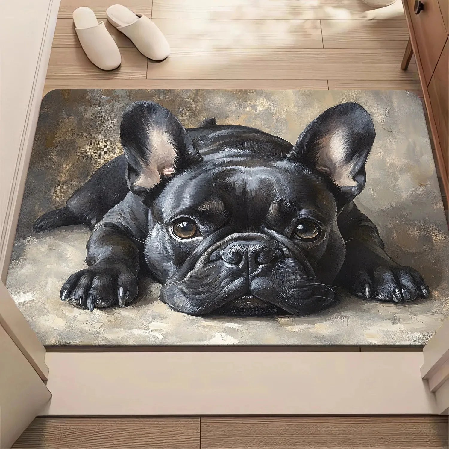 Navak Carpet 1PC Chicken Pattern Kitchen Rugs Non-Slip Home Door Mats Pop design Bathroom Rugs Bath Mat Carpet for Home Sink Laundry Decor