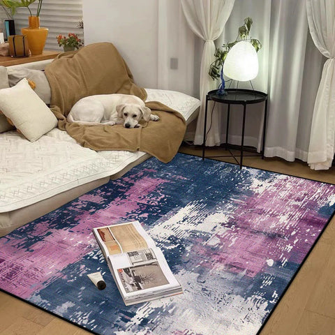 Navak Carpet Abstract Simple Style Big Size Carpet Living Room Easy Cleaning Antiskid Room Decor Lounge Rug Soft Washable Coffee Tables Mat