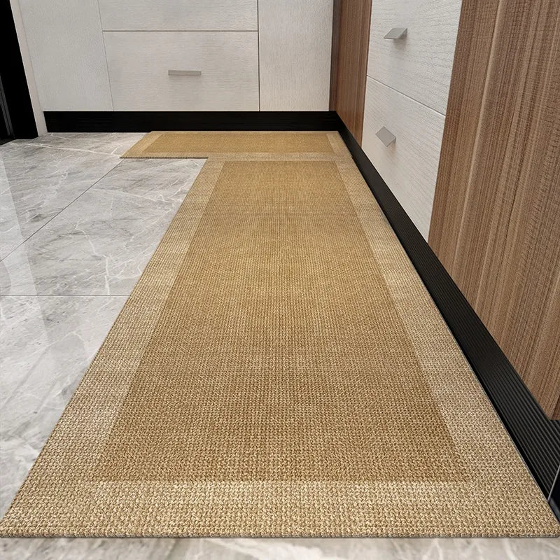 Navak Carpet Carpet for Kitchen Runner Rug Non-slip Floor Mat Long Carpets Elegant Minimalist Style Home Decoration Rugs 주방 카펫