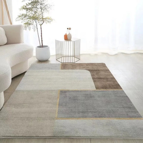 Navak Carpet Exclusive Picks Scandinavian Style Geometric Rug Living Room Study Wearable Design Modern Home Studio Ins Style Space