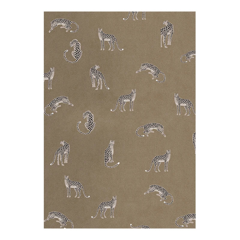 Navak Carpet Light Luxury Carpets for Living Room Modern Style Bedroom Decor Plush Carpet Fluffy Soft Leopard Print Rug Home Non-slip Mat