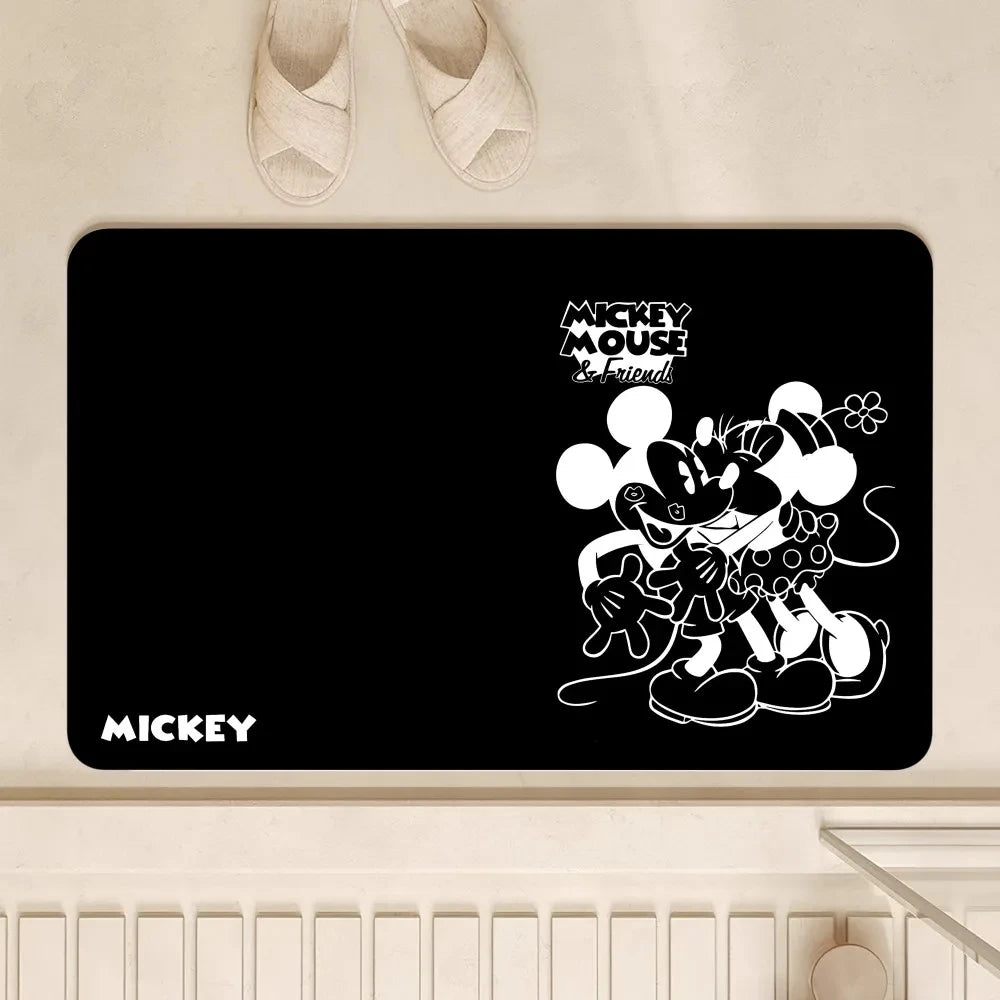 Navak Carpet Daily Picks DISNEY Mickey  Floor Mat Bedroom Decoration Balcony Doormat Living Room Rug Rugs Kitchen and Bathroom Doorway Decoration