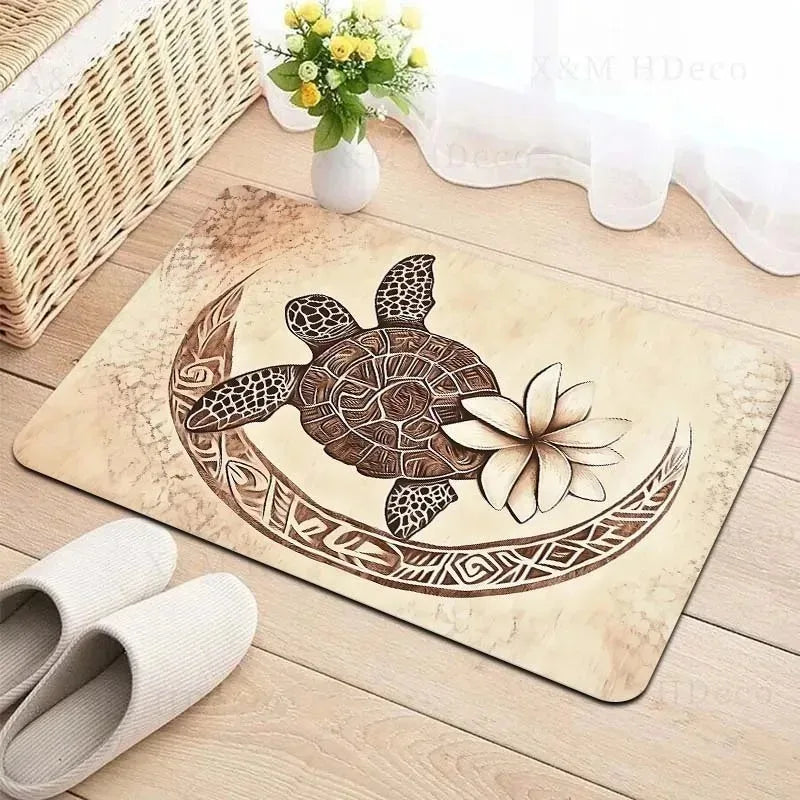 Navak Carpet 1PC Milu Deer Pattern Kitchen Rugs Non-Slip Home Door Mats Pop design Bathroom Rugs Bath Mat Carpet for Home Sink Laundry Decor