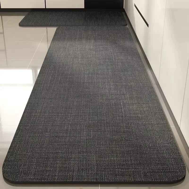 Navak Carpet Rug for Kitchen Waterproof Floor Mat Long Carpet Pvc Leather Non-slip Oil-proof Foot Mats Minimalist Home Decoration Rugs