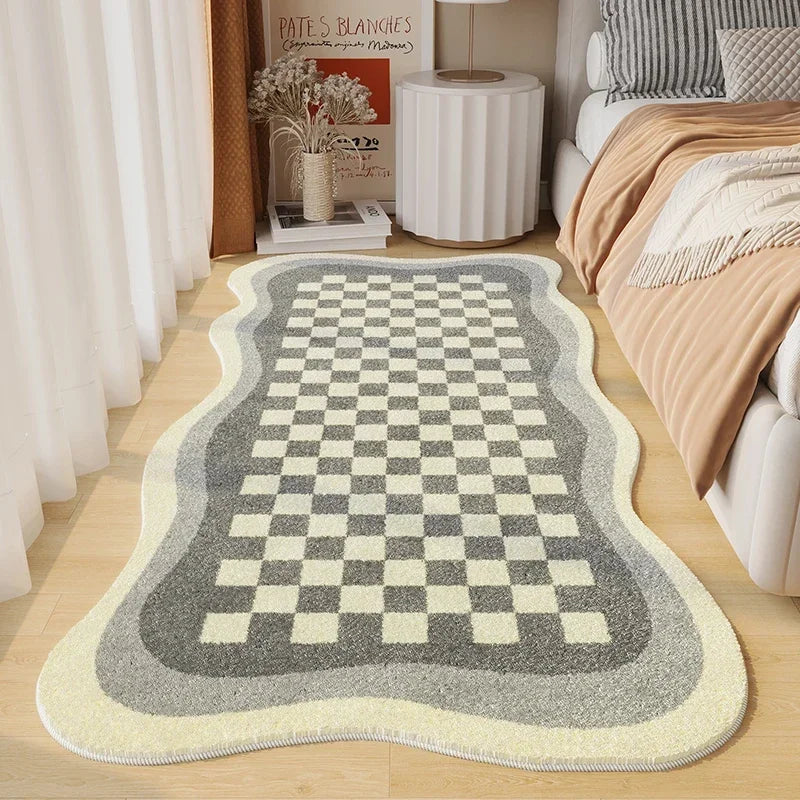 Navak Carpet Exclusive Picks Simple Cream Wind Living Room Bedroom Soft Bedside Rug Home Non-slip Thickened Imitation Cashmere Carpet