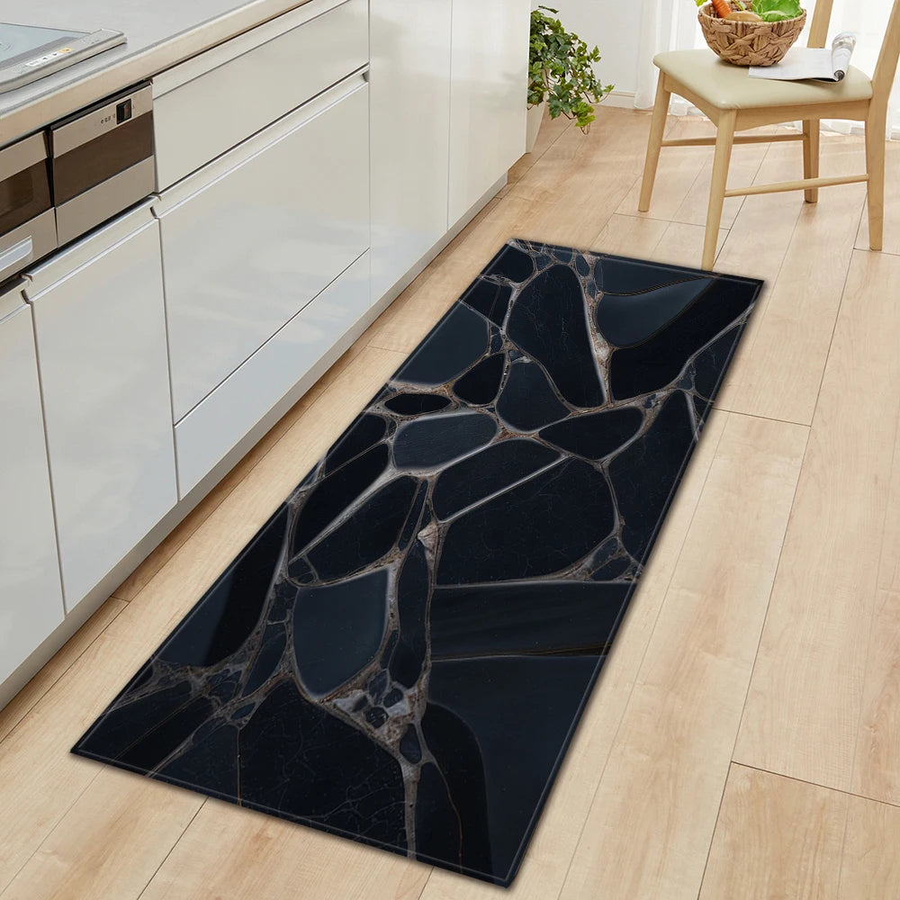Navak Carpet Entrance Doormat Kitchen Mat House Bathroom Hallway Non-Slip Foot Rug Home Living Room Balcony Bedroom Floor Decoration Carpet
