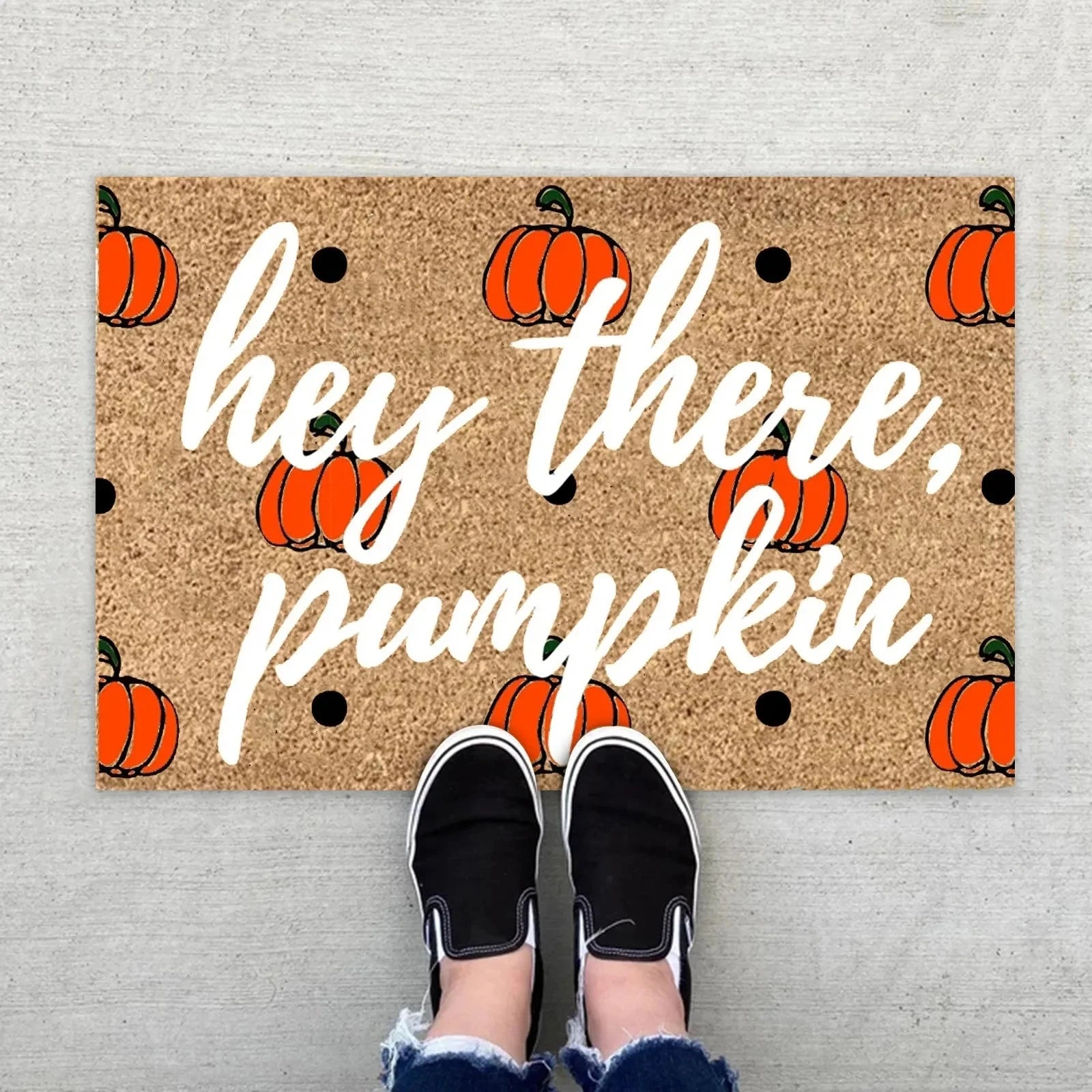 Navak Carpet Daily Picks DISNEY Sofa Autumn Welcome Carpet Door Pumpkin Floor Fall Seasonal Mat Thanksgiving Halloween Indoor Fuzzy Rugs Decorate