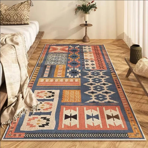 Navak Carpet Exclusive Picks Nordic Bohemian Carpet, High-end Bedroom Bedside Blanket, Light Luxury Living Room Anti-slip Mat, Home Decoration
