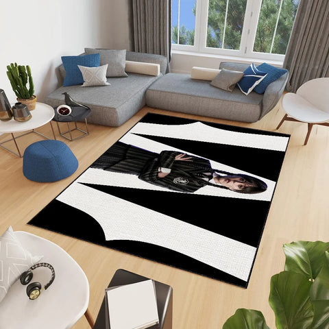 Navak Carpet horror movie W-WednesdayS-2 small carpet Rug Carpet Home Decor Bedroom Mat Hallway Balcony Carpet Entrance Doormat Decoration