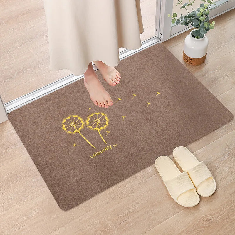 Navak Carpet Solid Welcome Entrance Doormats Carpets Rugs For Home Bath Living Room Floor Stair Kitchen Hallway Non-Slip Carpet