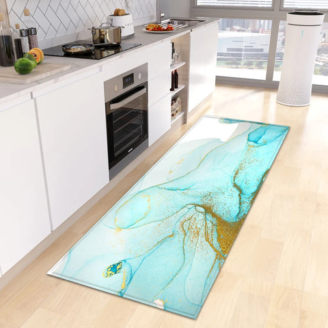 Navak Carpet Entrance Doormat Kitchen Carpet Bedroom Floor Balcony Decoration Long Rug Custom Made Home Bath Door Hallway Anti-Slip Foot Mat
