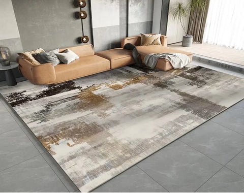 Navak Carpet Nordic Luxury Living Room Carpets Short Plush Flannel Bedroom Floor Rugs Room Decor Large Area Sofa Coffee Table Mat 160x200cm