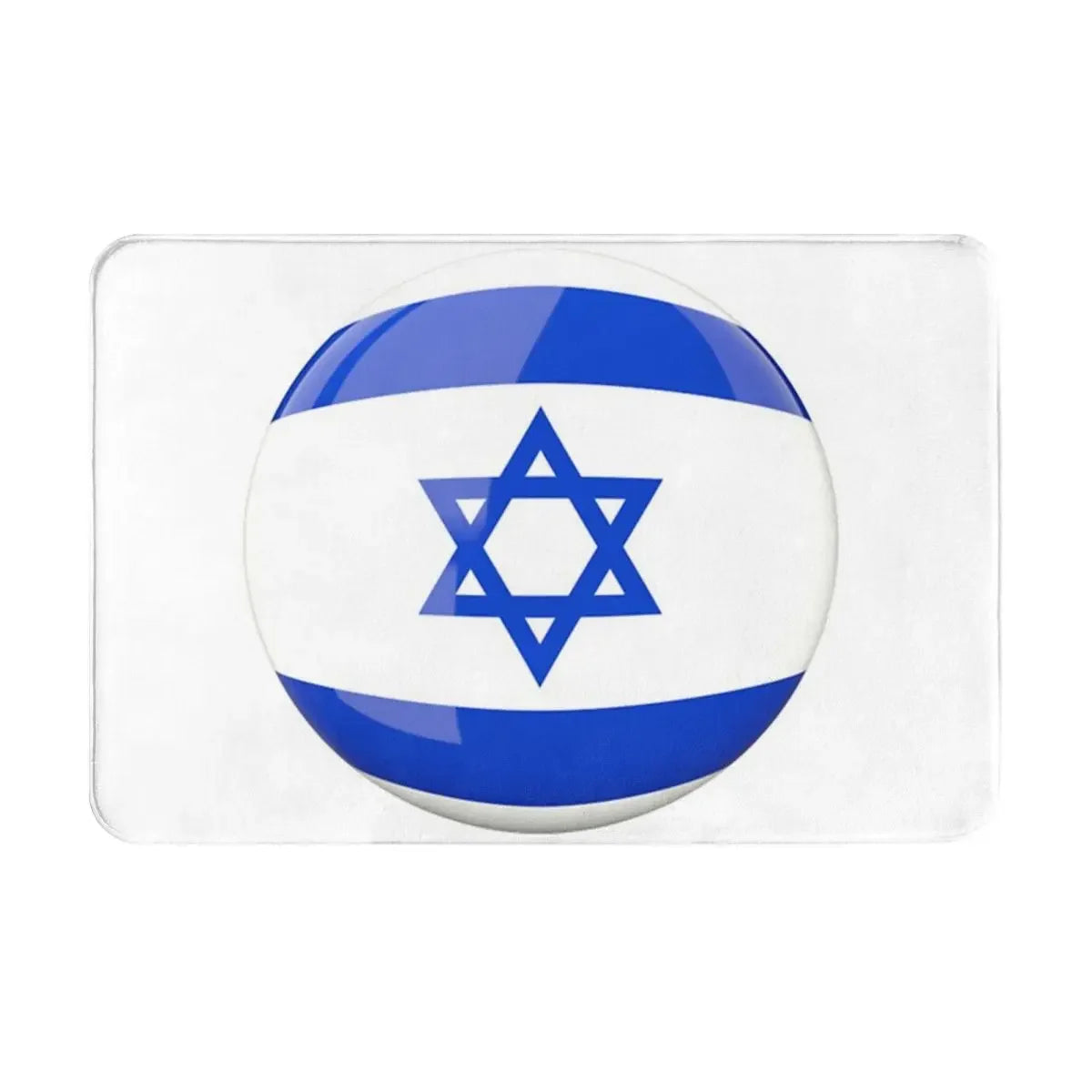 Navak Carpet Israel Flag Anti-slip Doormat Floor Mat Sand Scraping Carpet Rug for Kitchen Entrance Home Bathroom Living room Footpad Mats