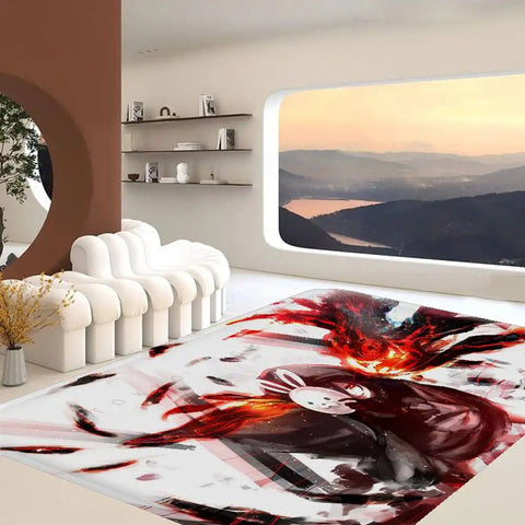 Navak Carpet Tokyo Anime Ghoul Floor Mat er Anti-slip Modern Living Room Balcony Printed Bedside Mats
