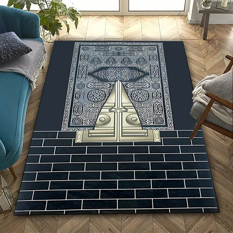 Navak Carpet Muslim Prayer Non-slip Carpet Room Mat Living Room Bedroom Sofa Large Area Mat Daily Prayer Soft Carpet Ramadan Gift for Friend