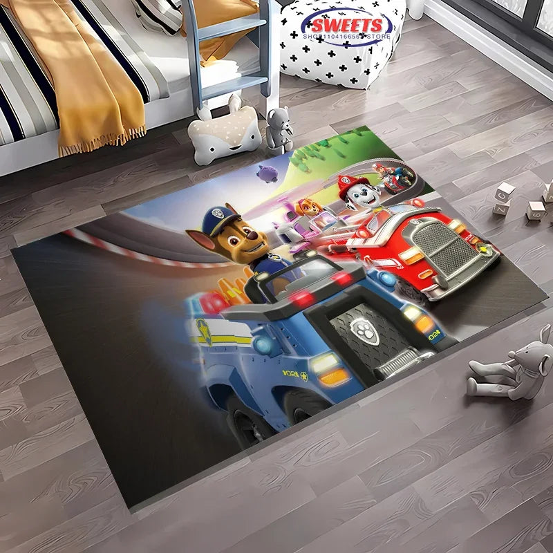 Navak Carpet 3D New Arrive Cute Dog Cartoon Carpet,Rug for Living Room Children's Bedroom Sofa Kitchen Doormat Decor,Kid's Non-slip Floor Mat